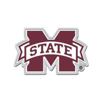 Mississippi State Wincraft Color Chrome Emblem