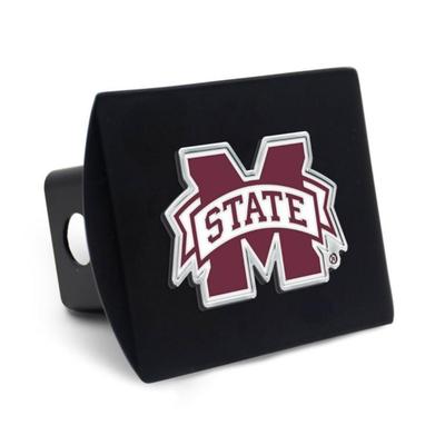 Mississippi State Wincraft Black Hitch Cover