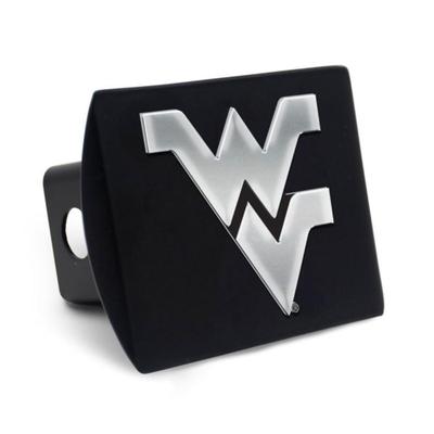 West Virginia Wincraft Black Hitch Cover