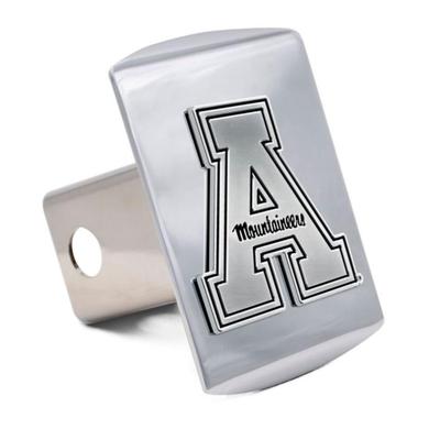 App State Wincraft Chrome Hitch Cover