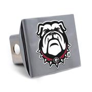  Georgia Wincraft Chrome Dawg Hitch Cover