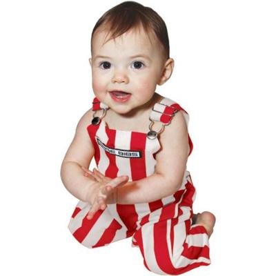 Red and White Infant Game Bibs
