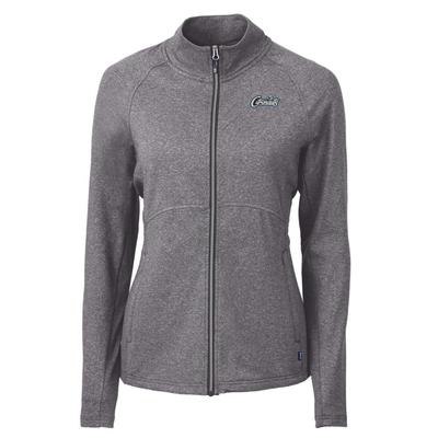 UCF Cutter & Buck Women's Citronaut Adapt Eco Heathered Jacket