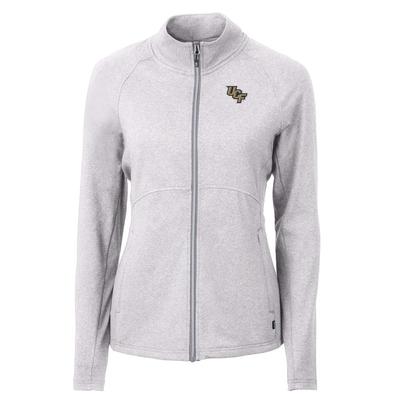 UCF Cutter & Buck Women's Adapt Eco Heathered Jacket