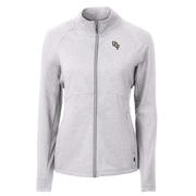  Ucf Cutter & Buck Women's Baseball Adapt Eco Heathered Jacket