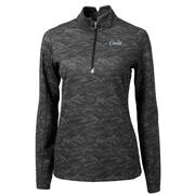  Ucf Cutter & Buck Women's Citronaut Script Traverse Camo 1/4 Zip Pullover