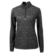  Ucf Cutter & Buck Women's Baseball Traverse Camo 1/4 Zip Pullover