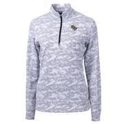  Ucf Cutter & Buck Women's Traverse Camo 1/4 Zip Pullover