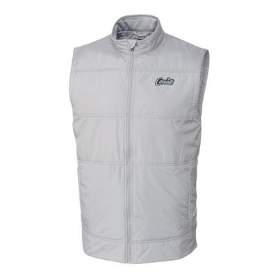 UCF Cutter & Buck Men's Stealth Citronaut Script Quilted Vest