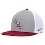  Alabama Nike Dri- Fit Pro Structured Mesh Square Bill Cap