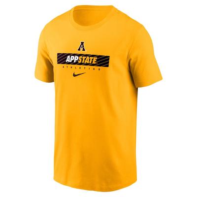 App State Nike Dri-Fit Cotton Team Issue Tee