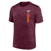  Virginia Tech Nike Dri- Fit Velocity Team Issue Tee