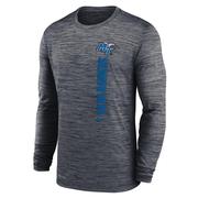  Mtsu Nike Dri- Fit Velocity Team Issue Long Sleeve Tee