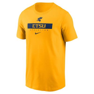 ETSU Nike Dri-Fit Cotton Team Issue Tee