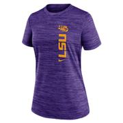  Lsu Nike Women's Dri- Fit Team Issue Velocity Crew