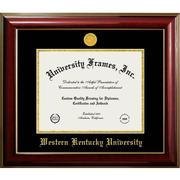  Western Kentucky Classic With Medallion Double Mat Diploma Frame