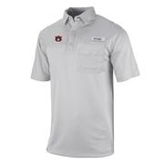  Auburn Columbia Flycaster Pocket Polo