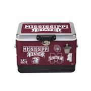  Mississippi State Indigo Falls 26 Quart Medley Metal Cooler