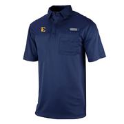  Etsu Columbia Flycaster Pocket Polo