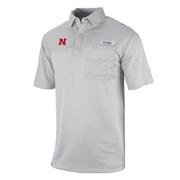  Nebraska Columbia Flycaster Pocket Polo