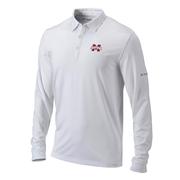  Mississippi State Columbia Pin High Long Sleeve Polo