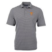 Tennessee Cutter & Buck Big & Tall Striped Virtue Eco Pique Polo