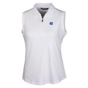  Unc Cutter & Buck Women's Forge Stretch Sleeveless Polo