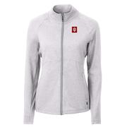  Indiana Cutter & Buck Women's Adapt Eco Knit Heather Recycled Full Zip