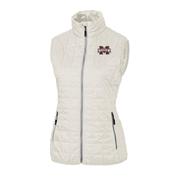  Mississippi State Cutter & Buck Women's Rainier Primaloft Eco Insulated Puffer Vest