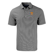  Tennessee Cutter & Buck Forge Eco Double Stripe Stretch Recycled Polo