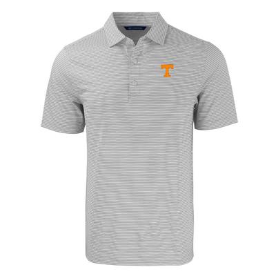 Tennessee Cutter & Buck Forge Eco Double Stripe Stretch Recycled Polo POLISHED