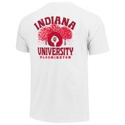  Indiana Image One Campus Sculpture Leaves Comfort Colors Tee