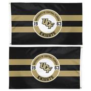  Ucf Applique 2- Sided Primary Logo 3 ' X 5 ' House Flag