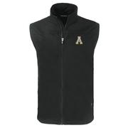  App State Cutter & Buck Charter Eco Recycled Full Zip Vest