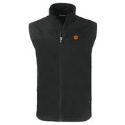  Clemson Cutter & Buck Charter Eco Recycled Full Zip Vest