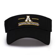  App State The Game Circle Split Bar Velcro Visor