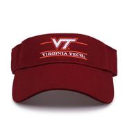  Virginia Tech The Game Circle Split Bar Velcro Visor