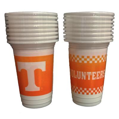 Tennessee 8-Pack 16 Oz Plastic Cups