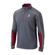  Alabama Columbia Heathered Shotgun 2.0 1/4 Zip Pullover