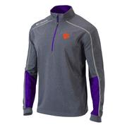  Clemson Columbia Heathered Shotgun 2.0 1/4 Zip Pullover