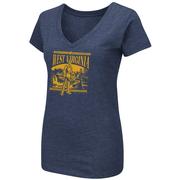  West Virginia Colosseum 2024 Women's V- Neck Fan Tee