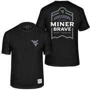  West Virginia Retro Brand Homegrown Miner Brave Tee