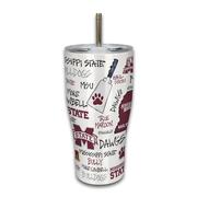  Mississippi State Magnolia Lane 30 Oz Icon Multi Design Tumbler