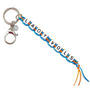  Tennessee Lady Vols Box Braid Bead Keychain