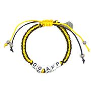  App State Box Braid Bead Adjustable Bracelet