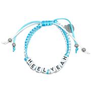  Heel Yeah Box Braid Bead Adjustable Bracelet