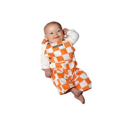 Tennessee Orange and White Checkered Infant Game Bibs