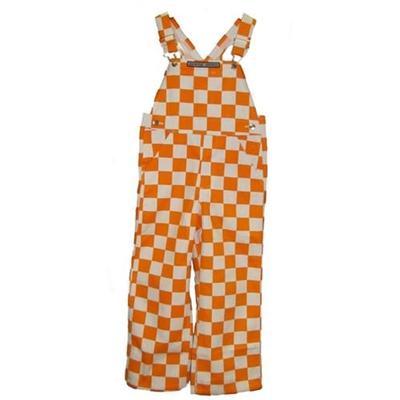 Tennessee Orange and White Checkered Toddler Game Bibs
