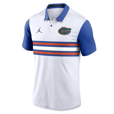 Florida Jordan Brand Campus Pattern Chest Stripe Polo