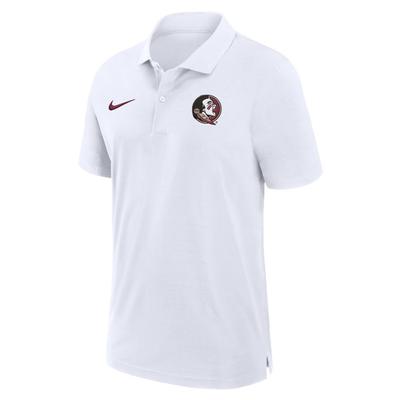 Florida State Nike Dri-Fit Woven Polo WHITE